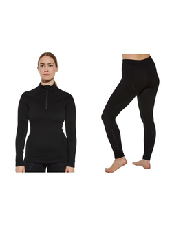 Комплект женский с мериносом BRUBECK EXTREME MERINO le1351-ls1609