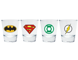 Рюмки ABYstyle: DC COMICS: Emblem набор 4шт.