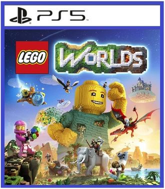 LEGO Worlds (цифр версия PS5) RUS 1-2 игрока