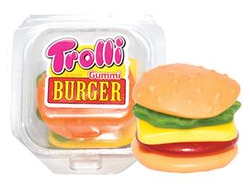 Мармеладный бургер trolli XXL