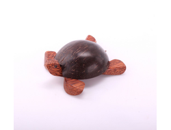 Модель № W141: пепельница &quot;Черепаха&quot; из древесины кокоса