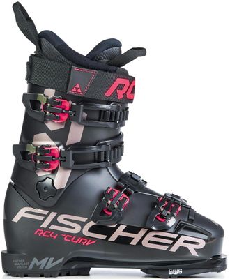 Горнолыжные ботинки  FISCHER RC4 THE CURV 95  VACUUM WALK BLACK/BLACK U15521