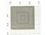 Трафарет BGA для реболлинга чипов компьютера NV BR03-N-A3 0.5мм