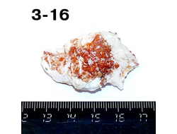Ванадинит натуральный (щетка) №3-16: 43*30*13мм