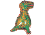 Шар (14&#039;&#039;/36 см) Мини-фигура, Динозавр, Зеленый, 1 шт.