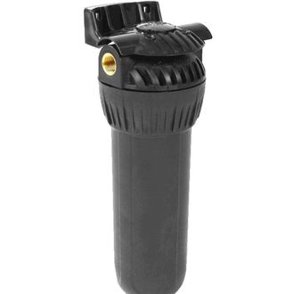 Гейзер Корпус магистрального фильтра 10 SL для горячей воды с латунными вставками 3/4" Гейзер Корпус магистрального фильтра 10 SL для горячей воды с латунными вставками 3/4"