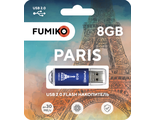 Флешка FUMIKO PARIS 8GB Blue USB 2.0