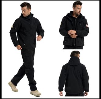 Тактический костюм СОФТШЕЛ утепленный