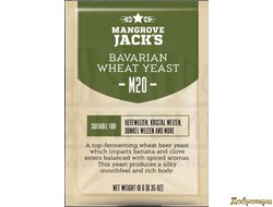 Пивные дрожжи Mangrove Jack's "Bavarian Wheat M20", 10 г