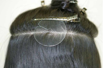 Разделитель прядей для наращивания волос