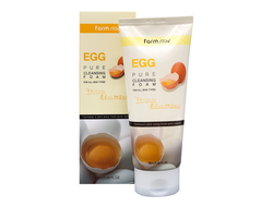 Очищающая пенка для сужения пор с яичным экстрактом Egg Pure Cleansing Foam 180мл FarmStay