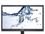 LCD AOC 18.5&quot; e970Swn черный {TN LED 1366x768 5ms 16:9 90/65 50M:1 200cd D-Sub}