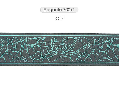 Арт. 70031, серия Elegante. Текстильный бордюр для штор мелким оптом