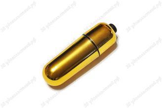 Мини вибратор TinyVib (5 см) золотой