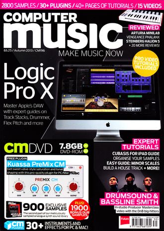 Computer Music Magazine Issue 196 Autumn 2013, Иностранные журналы в Москве, Intpressshop