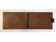 Комплект деревянных сменных обложек для  многоразовых альбомов Добробук А4, цвет махагон