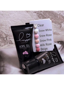 Acryl gel Lusso Snow Rose, 30 мл