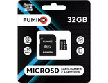 Карта памяти FUMIKO microSDHC 32GB Class 10 (с адаптером SD)