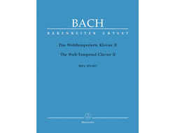 Bach, Johann Sebastian The Well-Tempered Clavier II BWV 870-893