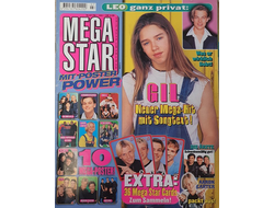 Mega Star Magazine July 1998 Gil Ofarim, Die Arzte, Aaron Carter, Boyzone, Young Deenay, Leo Inside