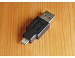 Переходник USB штекер -  micro USB штекер (2  шт.)