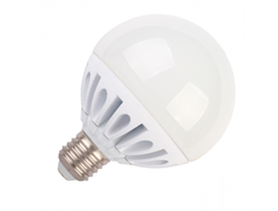 Лампа светодиодная Ecola шар G95 E27 20W 2700K 2K 130x95 ребрист.алюм.Premium K7LW20ELC