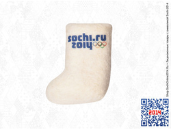Магниты-валенки Sochi-2014 и подвеска из войлока ручной работы (набор из 3 шт)