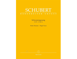 Schubert Schwanengesang D 957,  "Die Taubenpost" D 965 A High Voice