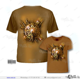 дизайн принтов для футболок "Батыр"