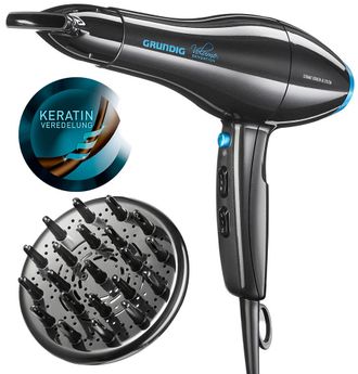 Фен GRUNDIG VOLUME SENSATION KERATIN 1800. Фен GRUNDIG VOLUME SENSATION KERATIN 1800.