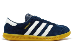 Adidas Hamburg Темно-синие Beige (35-46) Арт.012F