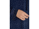 Женственная Туника на подкладке арт. 1069 (цвет темно-синий) Размеры 52-68