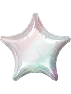 Фольгированный шар с гелием "Звезда перламутр"  46см