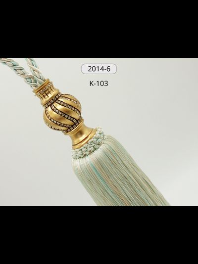 Арт. 2014-6 NEW. Средняя кисть со стразами, 86 см