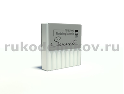 полимерная глина "Сонет" белый, брус 56 гр