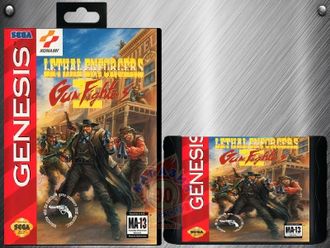 Lethal Enforcers: Gun Fighters 2, игра для Сега (Sega Game) GEN