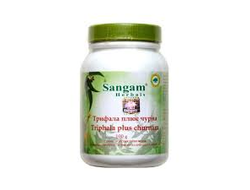 Трифала плюс чурна (Triphala churnam) Sangam Herbals, 100 гр