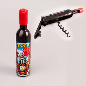 Магнит-бутылка штопор СССР , 11 см