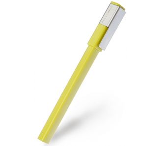 Ручка-роллер Moleskine Plus 0,7 мм, желто-салатовая