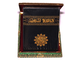 Мусульманская подарочная шкатулка из металла со стразами с книгой внутри
