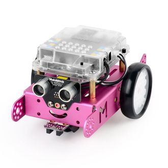 Робот Конструктор Makeblock mBot V1.1-Розовый (версия Bluetooth)