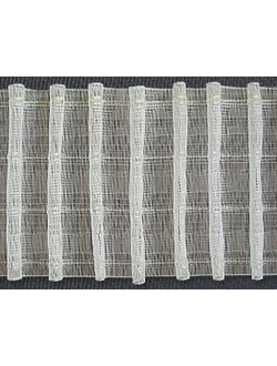 Широкая тесьма для штор с простой складкой трубочки или карандаш