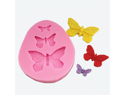 Молд силиконовый «Бабочки», 7,5*6*1 см