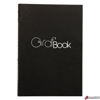 Скетчбук 100л. А4 на сшивке Clairefontaine &quot;Graf&#039;Book 360°&quot;, 100г/м2. 975802C