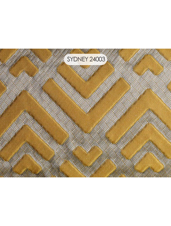 Sydney, эксклюзивная портьерная и обивочная ткань с тиснением