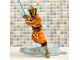 Luke Skywalker  statue in diorama from Star Wars Unleashed series of HASBRO