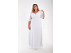 Женская одежда - Вечернее, нарядное платье Арт. 1213601 (Цвет белый) Размеры 50-70