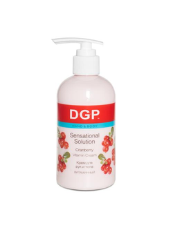 КРЕМ ДЛЯ РУК И ТЕЛА DOMIX DGP SENSATIONAL SOLUTION ВИТАМИННЫЙ, 260МЛ