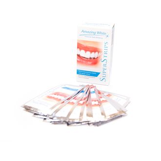 Полоски отбеливающие для чувствительных зубов Super Strips, 28 шт., Amazing White