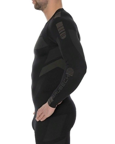 Комплект мужской BRUBECK DRY черный-графит